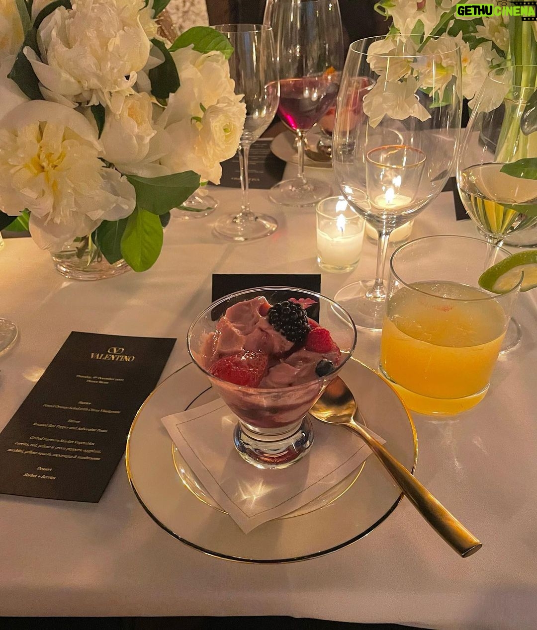 Riele Downs Instagram - a night with @maisonvalentino @valentino.beauty 💋