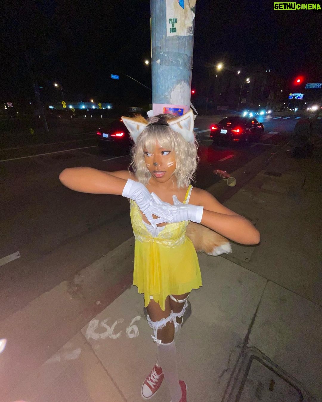Riele Downs Instagram - miles “tails” prower 😼
