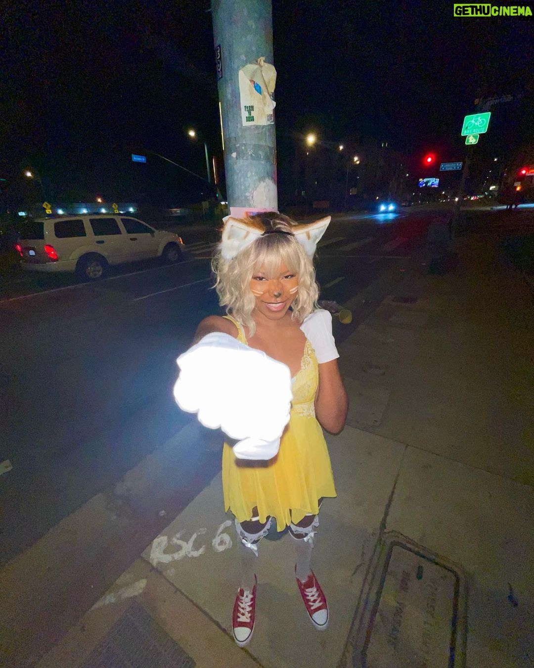 Riele Downs Instagram - miles “tails” prower 😼
