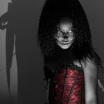 Riele Downs Instagram - little red corset