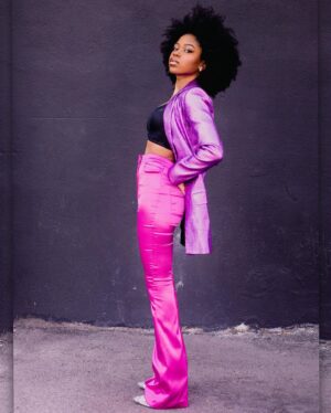 Riele Downs Instagram - had a great time shooting for this !! spread out now 💘 thank you @glittermagazine 

shot by: @gabrieltomioanderson 
styled by: @mrqfears 

link in bio 🌟
