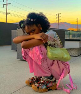 Riele Downs Instagram - cosmo and wanda ain’t slick 🧚🏾‍♂️