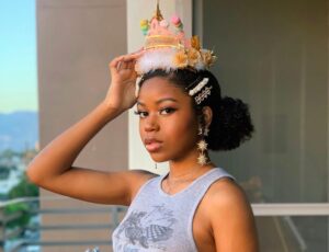 Riele Downs Instagram - so you just gonna bring me a birthday gift on my birthday to my birthday party to my birthday with a birthday gift?