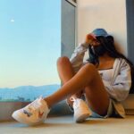 Riele Downs Instagram - u know the vibess ✨ shoes: @dripcreationz 🦋