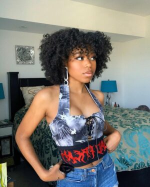 Riele Downs Instagram - that’s why her hair is so big, it’s full of secrets 🤫