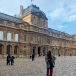 Riele Downs Instagram – food for thought Musée du Louvre