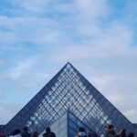 Riele Downs Instagram – food for thought Musée du Louvre