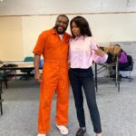 Riele Downs Instagram - i had a beautiful time filming this project. grateful to have gotten to work alongside such incredible talents ( our director katie boland, @kenya, @kal.el45 ) to tell this very important story ~ this film tells the true story of Carlesha Gaither, a young black woman who was kidnapped off the streets of Philadelphia while walking home from a family function. The disproportionate amount of young black girls and women being taken off the streets compared to other demographics is disturbing. the more we shed light on this issue and spread the word, the more young women (and people in general) we can, hopefully, save. keep the conversations alive, and keep spreading the word! *TW: deals with some heavy topics i.e. violence and sexual assault, so be aware when you watch !* tune in TONIGHT at 8/7c on @lifetimetv happy black history month ♥️ #thecarleshagaitherstory #abductedoffthestreet #blackhistorymonth