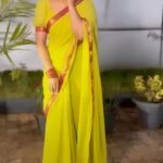 Rimi Tomy Instagram - In love with my heritage❤️ Sareee#traditional #love @mishal_bin_ameer 🎬 @rashmimuraleedharan @mukeshmuralimakeover @priya_anokhi_ Ottapalam