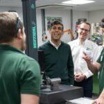 Rishi Sunak Instagram - Giving young people the skills they need to succeed in life is at the heart of our plan to deliver a brighter future for everyone across the country. So it was great to meet the team at @xtracltd today and talk about their world-class apprenticeship schemes. Xtrac is a West Berkshire success story. It’s a local Thatcham business that’s now at the heart of Formula 1, Indycar and NASCAR successes, all over the world. It’s also a shining example of apprenticeship success in manufacture and advanced engineering. Our plan for the economy is helping local businesses like those here in Thatcham thrive - that’s why we’re sticking with it. Thatcham, Berkshire