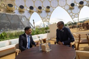 Rishi Sunak Instagram - The UK has reduced emissions faster than any other G7 country. 

But we cannot do it alone. 

That’s why I’m at COP28 – to come together with countries from around the world and work together on reducing carbon emissions. 

The UK isn’t just talking, we're taking action - today we’ve committed £1.6 billion in international climate investment on areas where we can lead global progress: 

🌳 Protecting forests 
💷 Encouraging private investment 
⚡️ Backing renewables 

The transition to net zero must benefit, not burden ordinary families. 

That’s why I have set out a new approach to get us there.