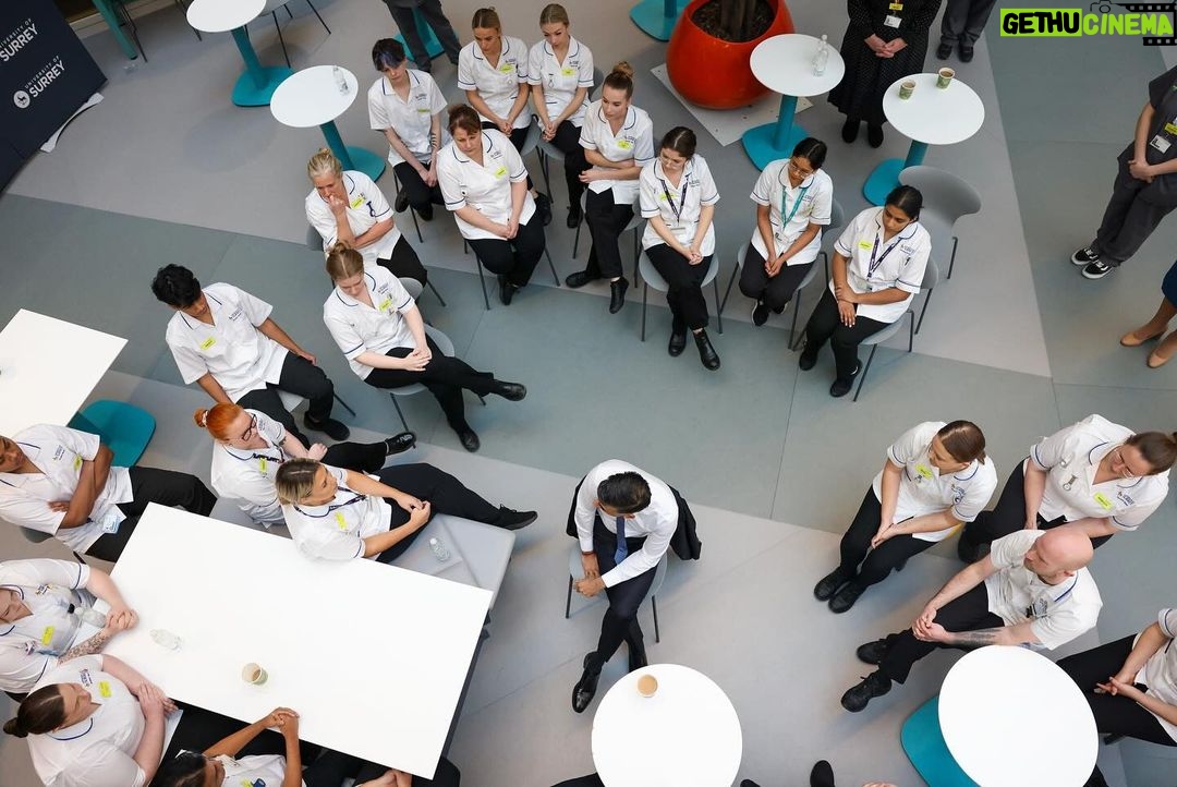 Rishi Sunak Instagram - We’ve kept our promise to deliver 50,000 more nurses in the NHS. I was at the @uniofsurrey today speaking to student nurses about this commitment and to thank them for choosing a career path that is so important. I’ll continue to support them and our other frontline workers to get patients the care they need quicker. University of Surrey