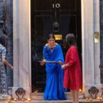 Rishi Sunak Instagram - A special moment for me to be celebrating Diwali with my family on the steps of No.10. Happy Diwali to everyone celebrating here in the UK and around the world!