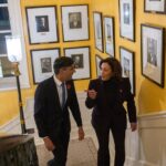 Rishi Sunak Instagram - Thank you for visiting, @VP. We will tackle the risks and embrace the opportunities of AI in the same way we have embraced common challenges throughout our history – together 🇬🇧🇺🇸