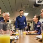 Rishi Sunak Instagram - The @royalnavy is the finest navy in the world. Its work, often unseen, is vital to our national security. They are the pride of this country 🇬🇧 It was a privilege to stay with them on HMS Diamond this week and welcome some of Britain’s closest partners and allies from Northern Europe. Next year, we will deploy 20,000 British troops to protect and defend the region. It’s vital that @JEFnations continue working together to detect, deter and defuse threats.