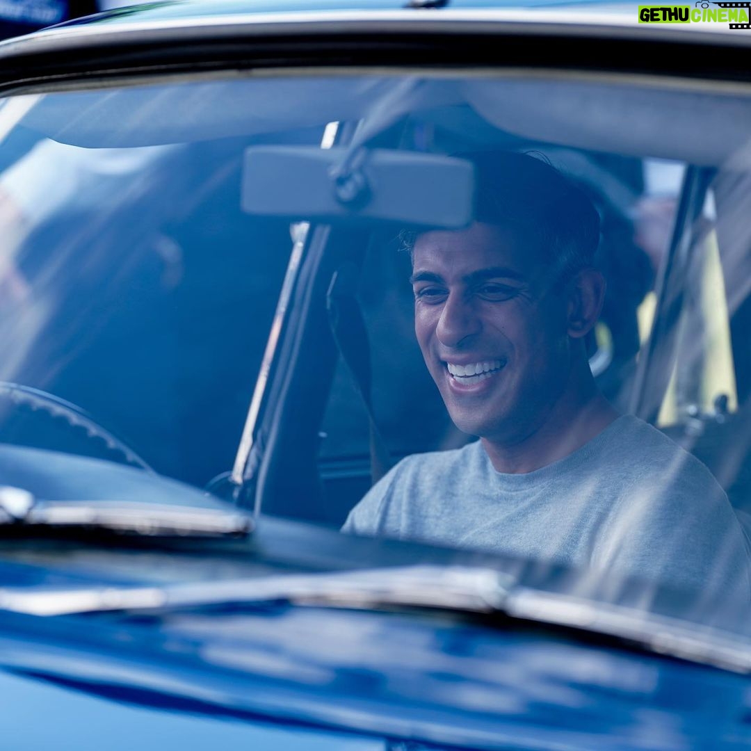 Rishi Sunak - 88.4K Likes - There’s no better place to talk about the freedom to use your car than sat in Margaret Thatcher’s old Rover at Sidcup’s summer fair with @louiefrenchbexley.
This week I spoke to @telegraph about how important cars are to families to live their lives.
It’s something anti-motorist Labour just don’t seem to get.
And it’s why I’m reviewing anti-car schemes across the country.
Click the link in my bio to read more.