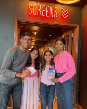 Rishi Sunak Instagram - The family vote was only ever going one way…

Barbie first it is #barbenheimer