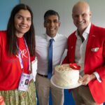 Rishi Sunak Instagram - 🏏🎧 Sat down with the legendary Jonathan Agnew for @bbccricket to chat cricket, my priorities as Prime Minister, growing up in an NHS family, and everything in between. I also presented @andrewstrauss_official with a Points of Light award for his inspiring work in raising awareness of non-smoking lung cancers and pre-bereavement support with @ruthstraussfoundation ❤️ Click the link in my bio to listen to it all. Lord's Cricket Ground