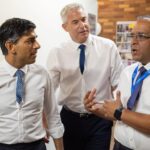 Rishi Sunak Instagram - We all know someone affected by cancer. In Nottingham this morning we saw how our new screening programme is detecting lung cancer early - critical to saving more lives.