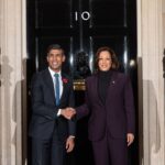 Rishi Sunak Instagram - Thank you for visiting, @VP. We will tackle the risks and embrace the opportunities of AI in the same way we have embraced common challenges throughout our history – together 🇬🇧🇺🇸