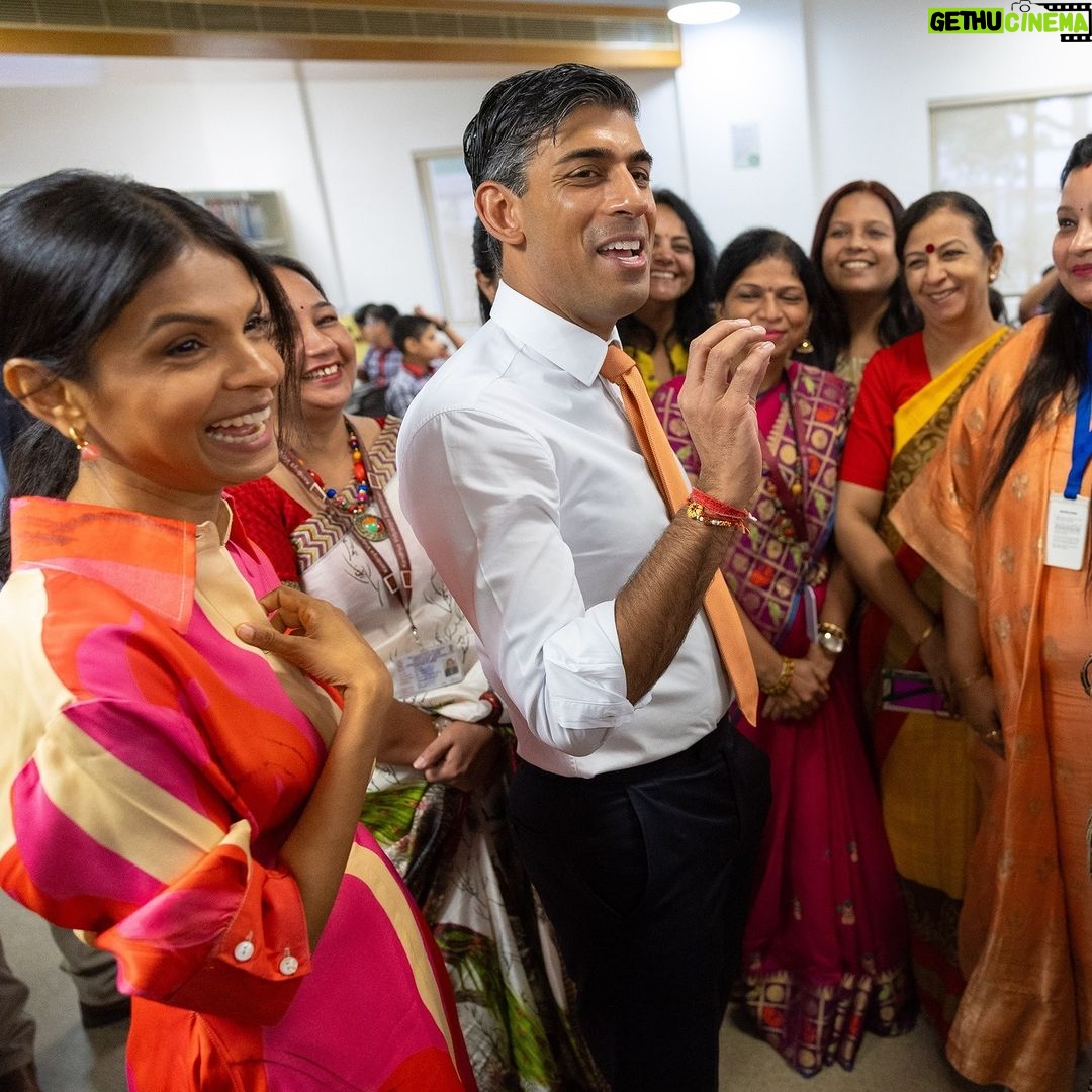 Rishi Sunak - 662.7K Likes - Before meeting the world leaders of today I’ve been meeting with world leaders of tomorrow at @inBritish 🇬🇧 🇮🇳