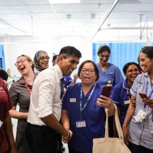 Rishi Sunak Instagram - Seeing the importance of the NHS and health care to people’s lives was a huge part of my upbringing. 

Both my parents worked in the NHS. Its long-term success matters to me and it’s why I spend so much time focused on cutting waiting lists. 

Meeting staff, patients and parents today at @mkhospital_ reminded me of our duty to get the job done. 

That’s why we’re backing them with an additional £250 million for 900 more hospital beds, expanding wards and delivering more Urgent Treatment Centres - to get patients the care they need quicker, prepare for winter and cut waiting lists.