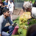Rishi Sunak Instagram - Pots, plants, paints and politics in Dartford and Sidcup today with local MPs Gareth Johnson and @louiefrenchbexley. Really enjoyed lending a hand and chatting with volunteers in the community. There’s a lot of noise in Westminster, but people I meet are pleased the @conservatives are focused on their priorities - and I’m working hard to do right by them. Dartford, Kent, United Kingdom