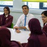 Rishi Sunak Instagram - Too many students are being sold a university education that won't get them a decent job at the end of it. Today I chatted with students at Mulberry School for Girls about how we’re ensuring students get the best deal possible. Here’s how 👇 1. We’re protecting students and taxpayers against rip-off degree courses that have high drop-out rates and don’t lead to good jobs. 2. We’re slashing the fees for foundation year classroom-based subjects. 3. We’re strengthening apprenticeships, T Levels and Skills Bootcamps. Students deserve to get the best deal possible. And that’s what I want to achieve. Widening access. Boosting jobs. Growing the economy.