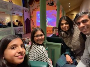 Rishi Sunak Instagram - Pantomime time last night - a long-standing family tradition!

Nice to have the drama on the stage for once 😅