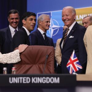 Rishi Sunak Instagram - NATO is where Ukraine belongs.