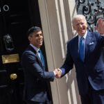 Rishi Sunak Instagram - Shoulder to shoulder, what we stand by is what we stand for. Freedom. Democracy. Leadership. 🇬🇧🇺🇸