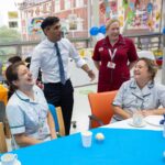 Rishi Sunak Instagram - I've said it before and I'll say it again: the people who work in the NHS are the people who make it what it is. That’s why we backed their plan to staff the NHS long into the future. Ahead of #NHS75 tomorrow, I dropped in to Evelina London Children’s Hospital to thank staff for their work.