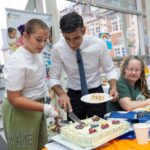 Rishi Sunak Instagram - I've said it before and I'll say it again: the people who work in the NHS are the people who make it what it is. That’s why we backed their plan to staff the NHS long into the future. Ahead of #NHS75 tomorrow, I dropped in to Evelina London Children’s Hospital to thank staff for their work.