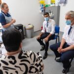 Rishi Sunak Instagram - We all know someone affected by cancer. In Nottingham this morning we saw how our new screening programme is detecting lung cancer early - critical to saving more lives.