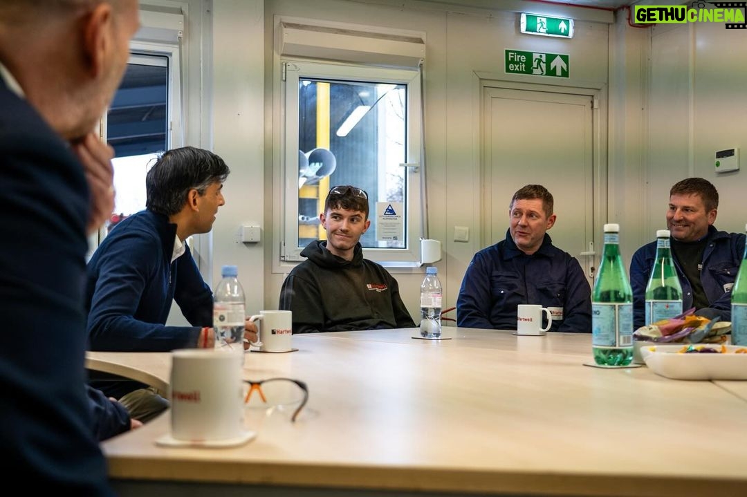 Rishi Sunak Instagram - Brilliant reaction to our tax cuts for workers here in Ossett today. The team at Hartwell Manufacturing told us about their exciting plans for the future and how they’ll keep supporting young people into life-changing apprenticeships - something we’ll continue working to help businesses do more of across the country. Ossett, West Yorkshire