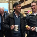 Rishi Sunak Instagram - We represent farming constituencies. Our neighbours are farmers. We know farmers here in Wales are being hard done by under the Labour government. Only the Conservatives are committed to delivering for Wales 🏴󠁧󠁢󠁷󠁬󠁳󠁿 Henllan, North Wales, Uk