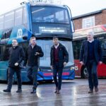Rishi Sunak Instagram - I visited the Harrogate Bus Company today - a company which has played a vital role in connecting the local community since 1906. Buses provide a vital service to people up and down the country. That’s why we’ve extended the £2 bus fare cap to the end of the year - so we can continue to support you with the cost of living. Harrogate, North Yorkshire