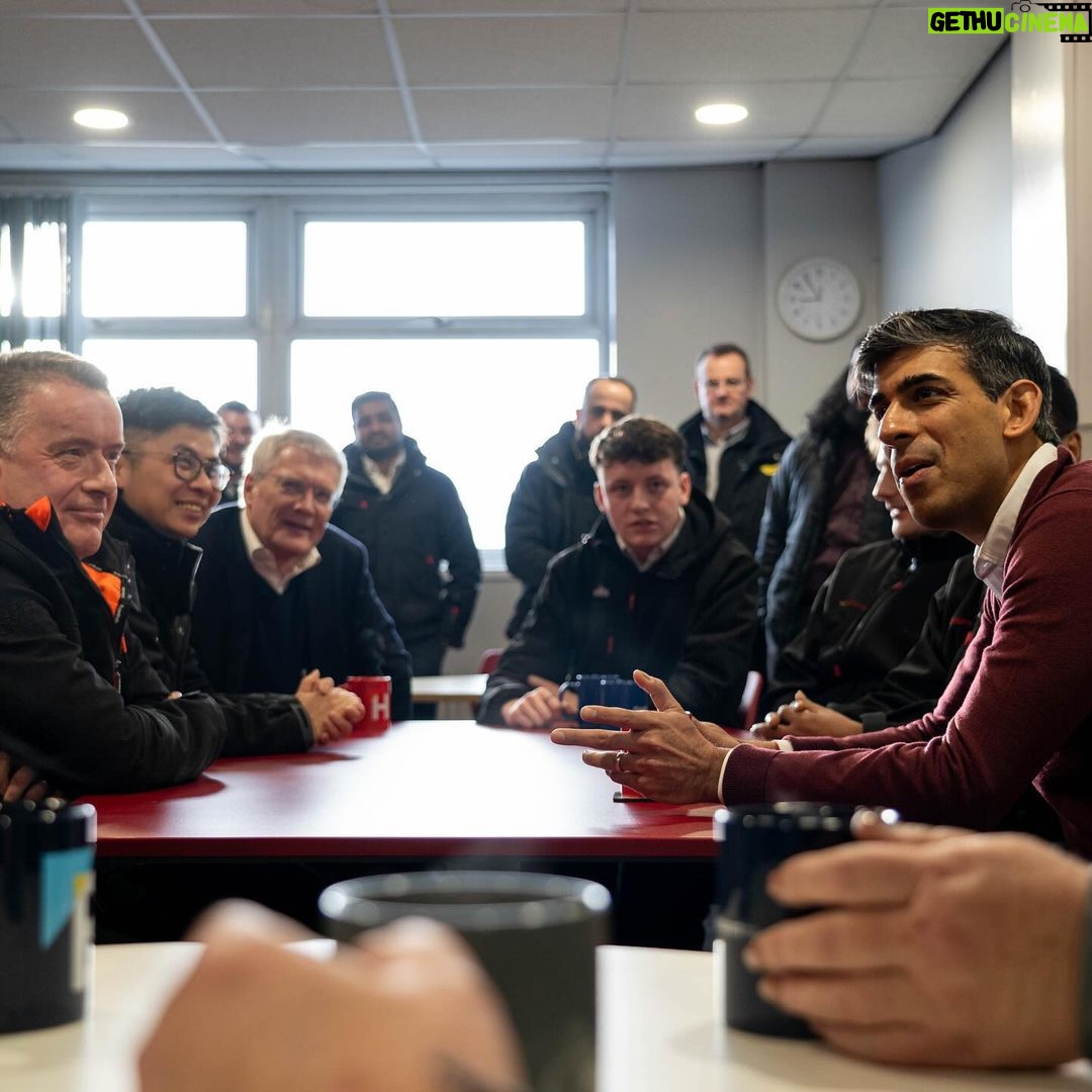 Rishi Sunak Instagram - I visited the Harrogate Bus Company today - a company which has played a vital role in connecting the local community since 1906. Buses provide a vital service to people up and down the country. That’s why we’ve extended the £2 bus fare cap to the end of the year - so we can continue to support you with the cost of living. Harrogate, North Yorkshire