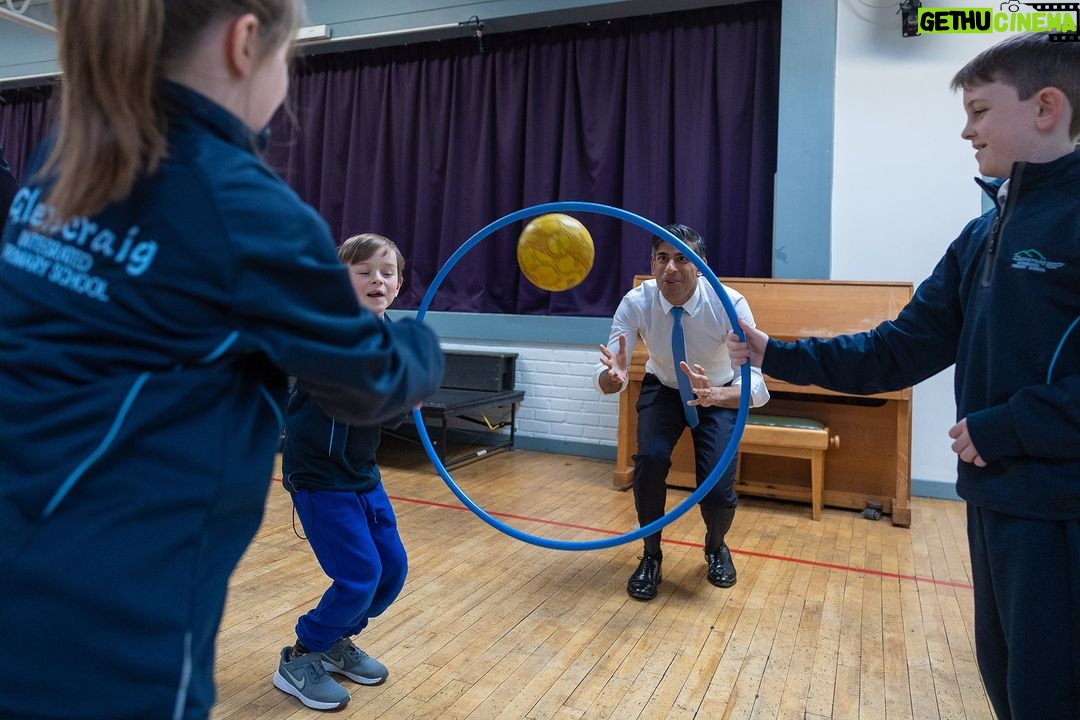 Rishi Sunak Instagram - At Glencraig integrated school, I met and listened to Northern Ireland's next generation. It is for them, and their local communities, that the restored executive must now deliver a brighter future.