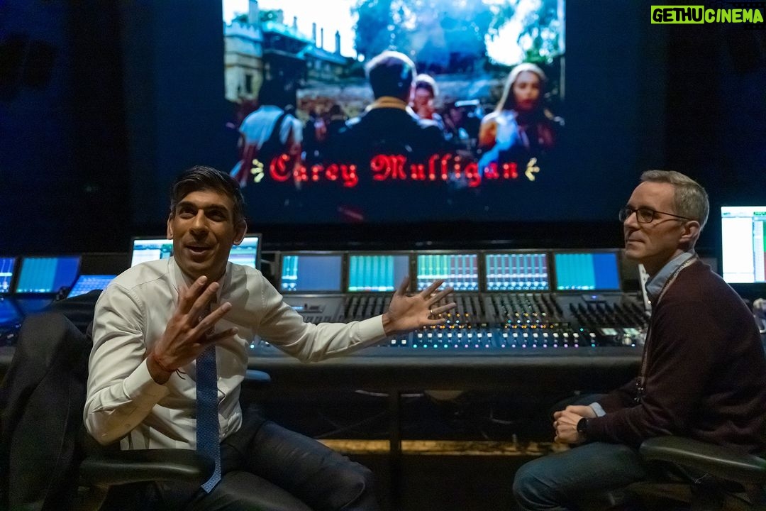 Rishi Sunak Instagram - The creative industries are a true British success story. Congratulations to all receiving Oscar nominations today! A great visit to @PinewoodStudios and @NFTSFilmTV yesterday to see the magic in action. Pinewood Studios