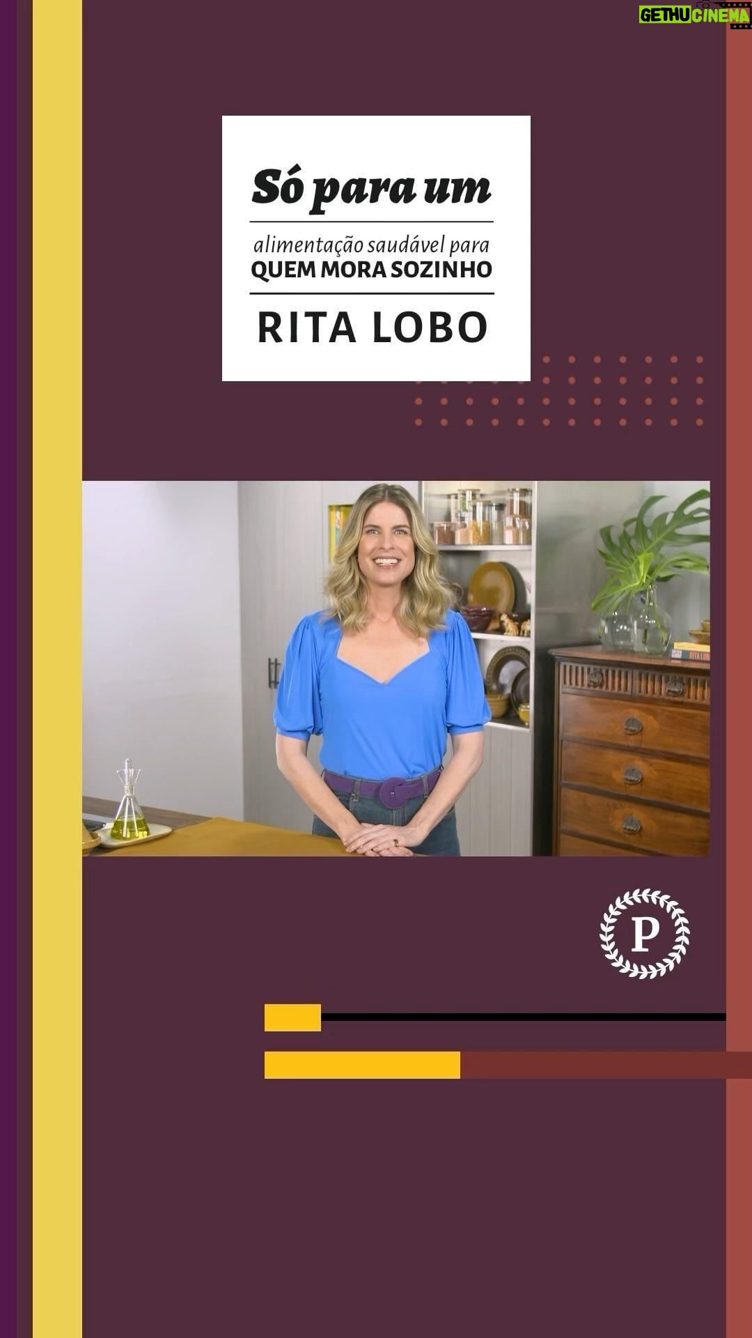 Rita Lobo Instagram - Quem aí mora sozinho, não aguenta mais comer fora e tá sonhando com uma alimentação mais saudável e econômica? Quer uma boa notícia? É MUITO possível mudar isso! E estou aqui pra ajudar você a fazer melhores escolhas. No curso online ‘Só para Um’, eu ensino você a fazer listas de compras na medida, armazenar alimentos pra durarem mais, aproveitar melhor cada ingrediente, evitar o desperdício e, o melhor, economizar tempo e dinheiro! Legal, né? As matrículas estão abertas somente até domingo! Quer saber mais? Acesse Panelinha.com.br :) A #EscolaPanelinha é uma parceria com o @senacsaopaulo