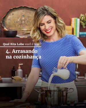 Rita Lobo Instagram - Qual Rita Lobo você é hoje? 🤪

Todas as minhas receitas estão em Panelinha.com.br