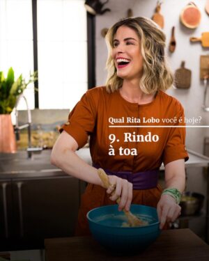 Rita Lobo Instagram - Qual Rita Lobo você é hoje? 🤪

Todas as minhas receitas estão em Panelinha.com.br