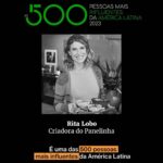 Rita Lobo Instagram - Pelo segundo ano consecutivo, estou entre as 500 pessoas mais influentes da América Latina pela @bloomberglineabrasil. Que honra! Ainda mais por ter sido escolhida por ensinar milhões de brasileiros a cozinhar. Obrigada a todo mundo que defende a comida de verdade junto comigo.