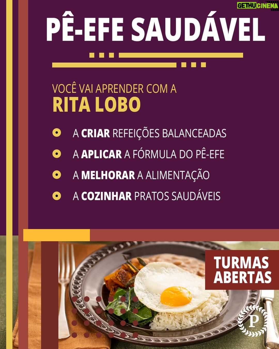 Rita Lobo Instagram - Vem ser meu aluno! A Escola Panelinha está com as matrículas abertas de três cursos desenvolvidos em parceria com o @senacsaopaulo: - Só Para Um: o guia pra transformar a alimentação de quem mora sozinho - Aprenda a Temperar: perfeito pra aprofundar o conhecimento no uso das ervas e hortaliças - Pê-efe Saudável: a fórmula descomplicada da Rita Lobo para resolver o seu dia a dia E, olha, não faltam motivos para você se inscrever. Os cursos contam com um conteúdo aprofundado e a minha didática pra mudar a sua relação com a alimentação. Totalmente online, eles têm videoaulas, receitas, exercícios e material de apoio com informações para iniciantes e quem já é fera na cozinhança. Não deixa pra depois! As inscrições só ficam abertas até segunda-feira. Acesse o site Panelinha pra ver todas as informações e fazer a sua inscrição! #RitaLobo #EscolaPanelinha #ComidaDeVerdade