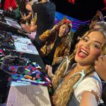Rita Ora Instagram - We’re live in less then an hour America!! 🇺🇸 @maskedsingerfox so excited for this opening and our performance make sure you all tune in! Your not gona want to miss this! Here’s some bts and random pics of me being happy 😆 because I’m excited! 😜 Los Angeles, California