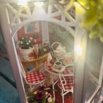 Ritabhari Chakraborty Instagram - The garden Tea room ✨ Am back into making minis. 💫 #miniaturesbyritabhari