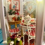 Ritabhari Chakraborty Instagram - The garden Tea room ✨ Am back into making minis. 💫 #miniaturesbyritabhari