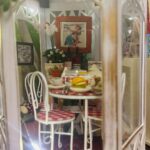 Ritabhari Chakraborty Instagram - The garden Tea room ✨ Am back into making minis. 💫 #miniaturesbyritabhari