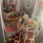 Ritabhari Chakraborty Instagram - The garden Tea room ✨ Am back into making minis. 💫 #miniaturesbyritabhari